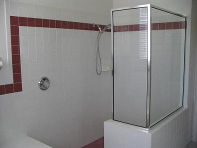 Shower before the Remodel