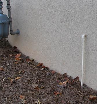 Basement Dehumidifier: Outdoor PVC Drain Pipe