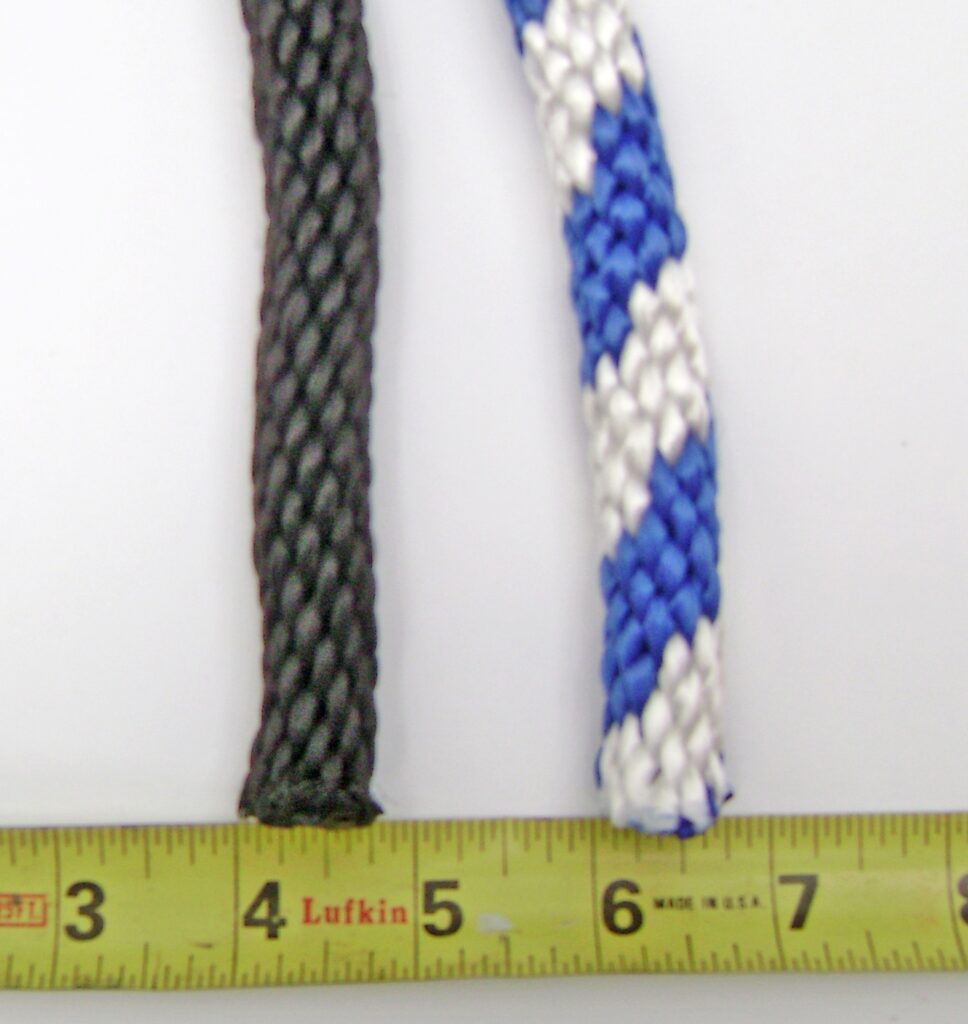 5/8in Braided Hollow Polypropylene Rope for a Rope Tree Swing