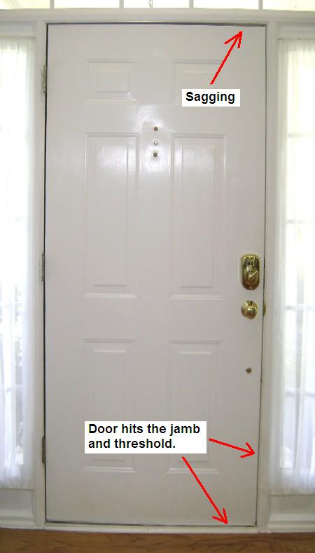 Sagging Exterior Door