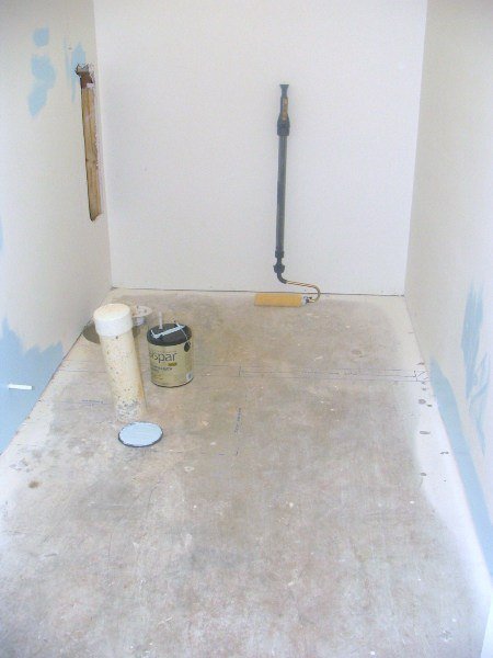 Unfinished Basement Bathroom and PVC Toilet Soil Pipe