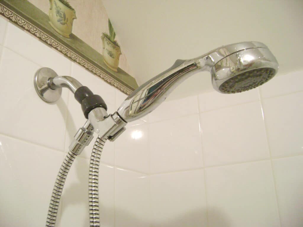 Shower Leak behind the Wall: Shower Head