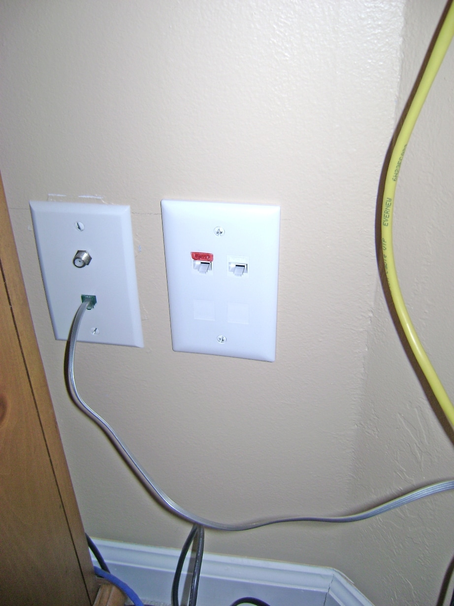 Att Uverse Home Wiring Diagram - Ethernet Wall Plate With New Rj 45 Jack - Att Uverse Home Wiring Diagram