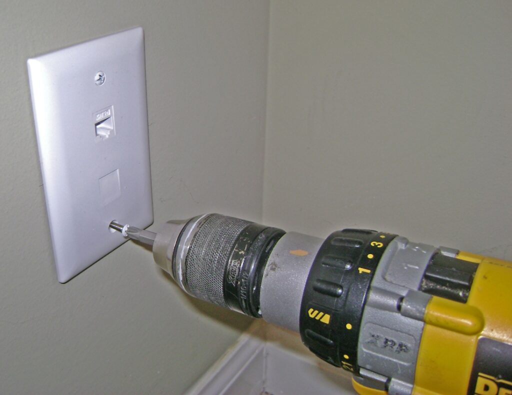 Mount the Ethernet Jack Wall Plate