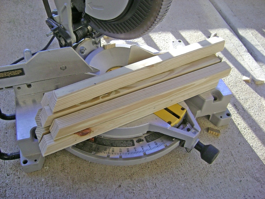 Build a Deck Rail: Balusters Sawn with Drip Edge