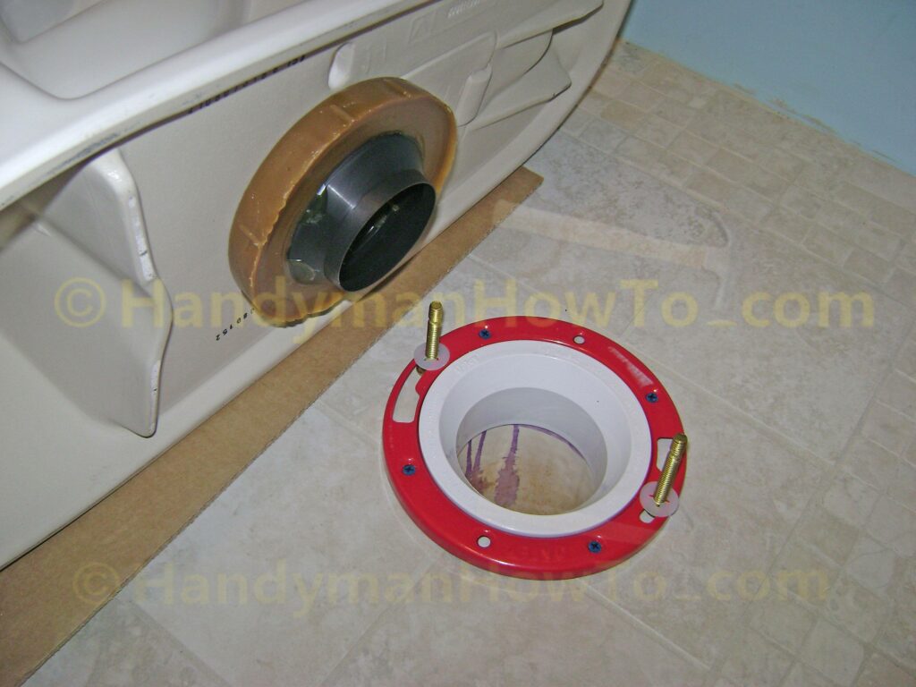 How to Install a Toilet: Wax Ring and Closet Flange