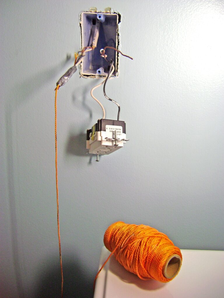 Basement Bathroom Wiring: Pull out the Old NM-B 14/2 Cable