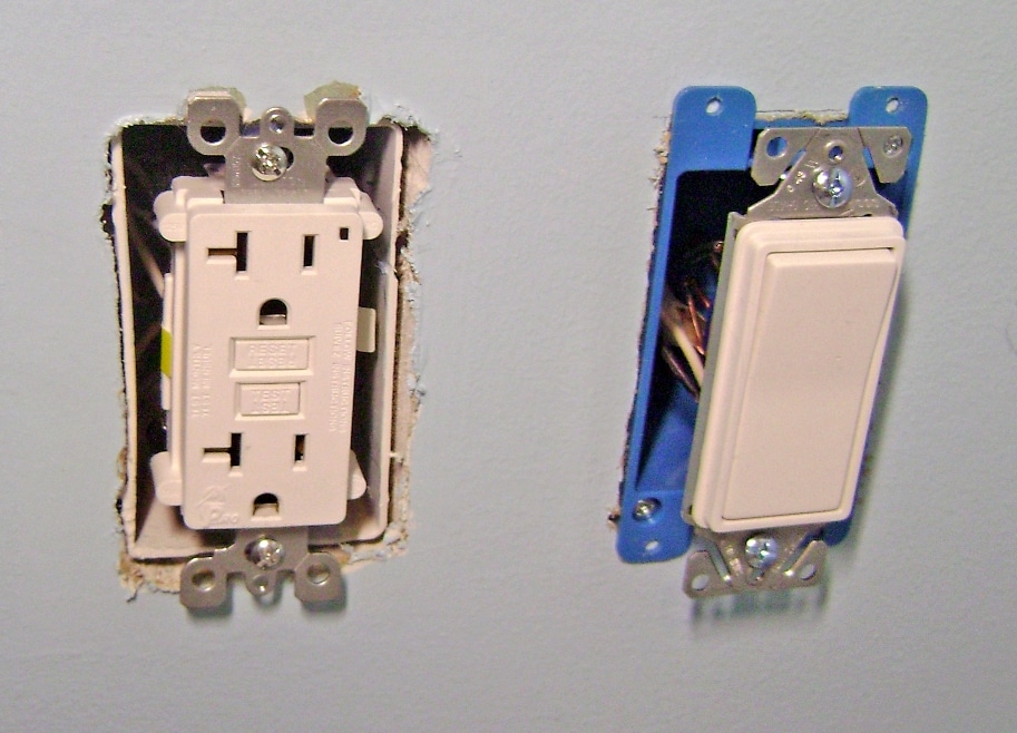 Light Switch Wiring: Old Work Electrical Box and Single Pole Switch
