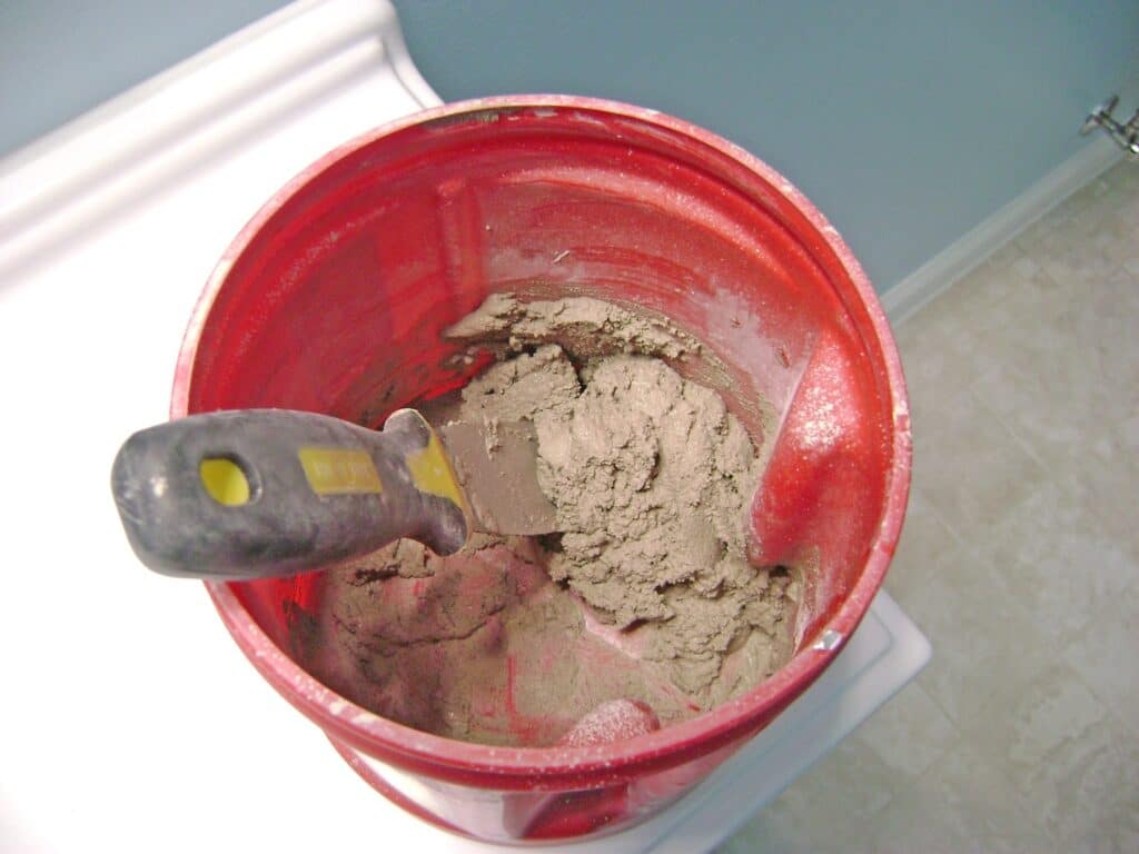 Mixing the Grout