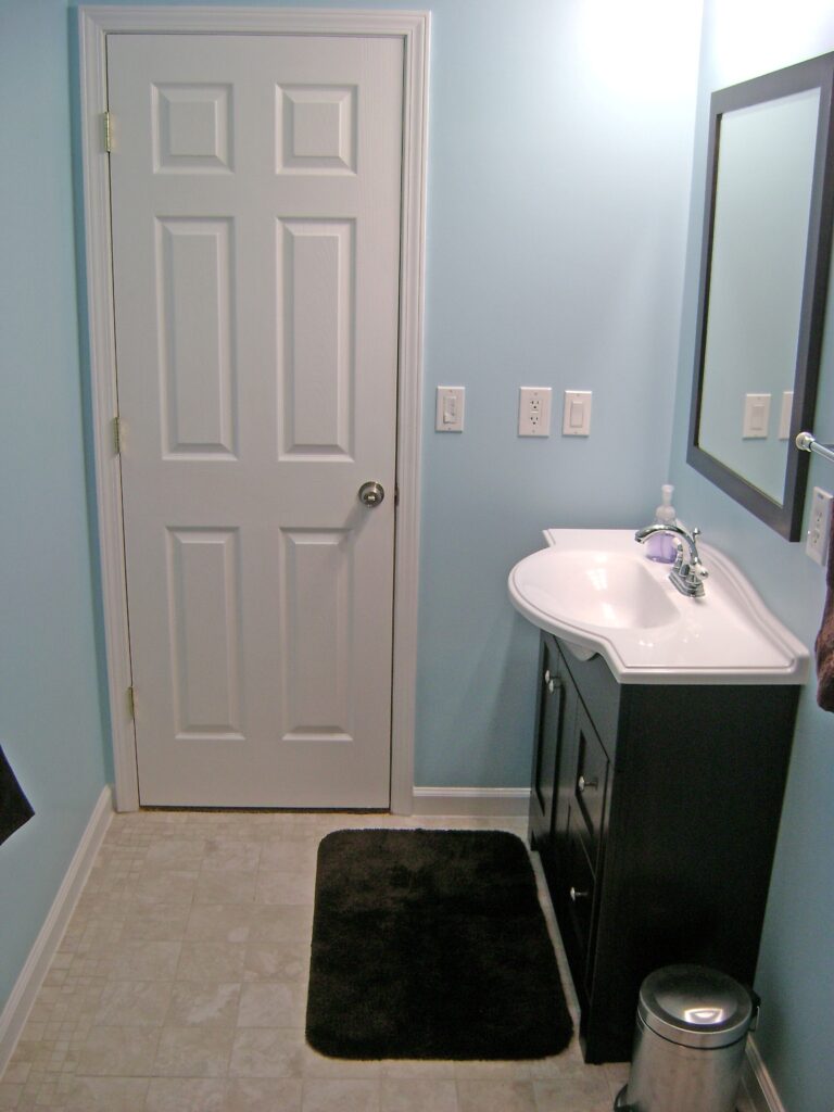 Finished Basement Bathroom Vanity