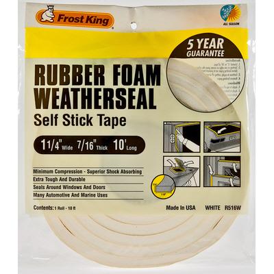 Frost King - Foam Rubber Weatherseal