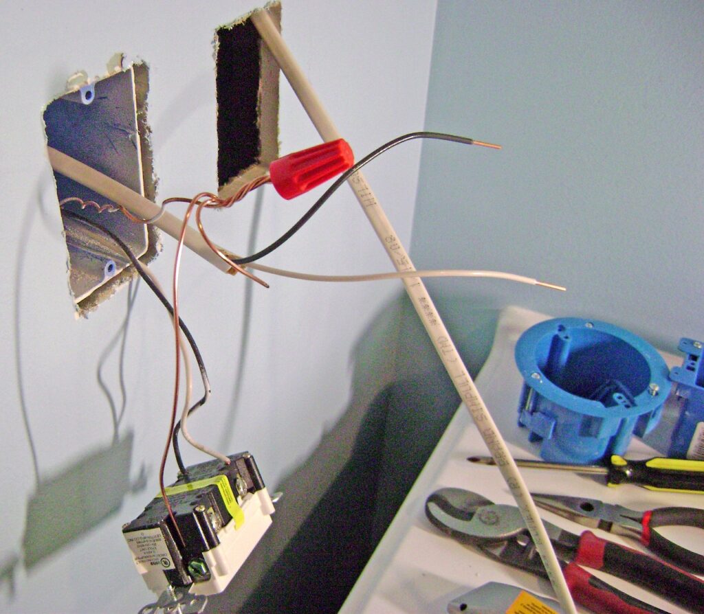 Basement Bathroom Wiring: Reconnect the GFCI Ground Wires