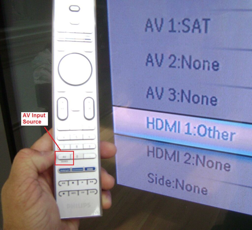 HDMI 1 Audio Video Input