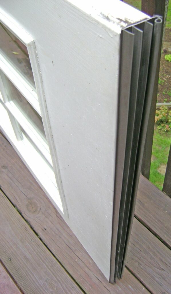 New Door Bottom Weatherstrip Installed