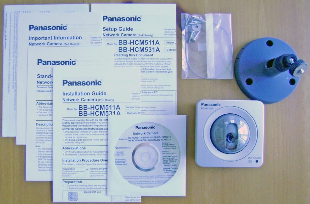 Panasonic Network Camera Kit - BB-HCM511A
