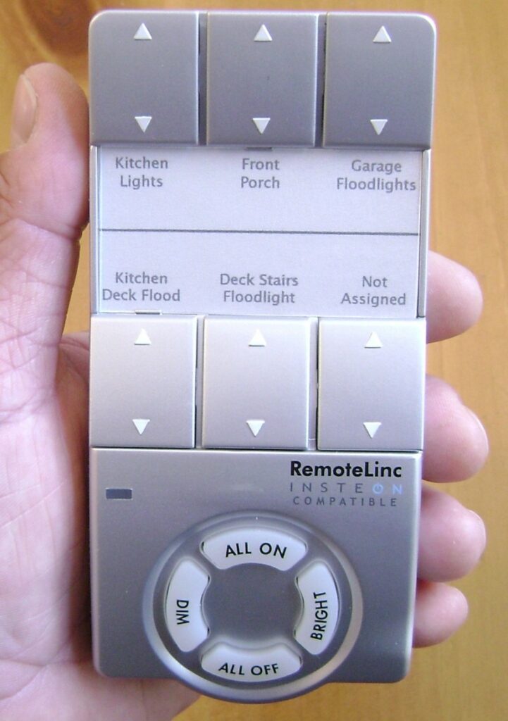 RemoteLinc Custom Button Labels