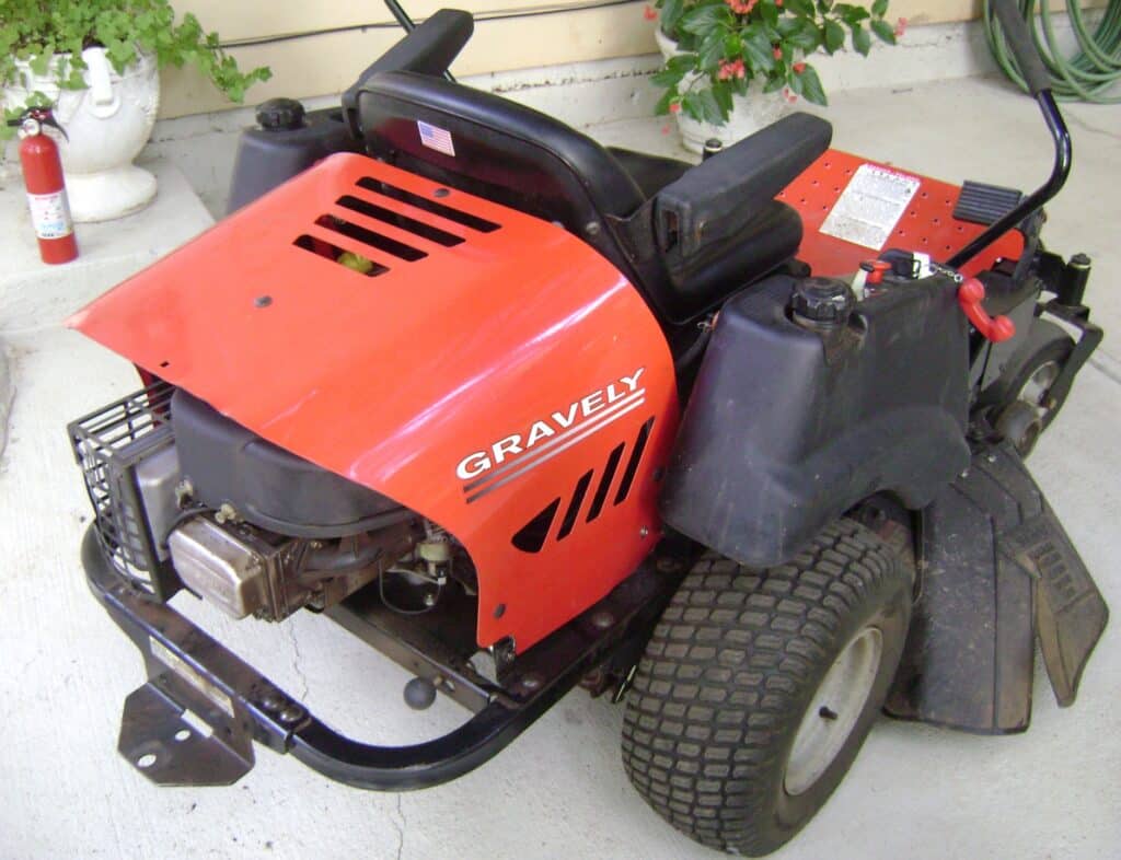 Gravely ZT1640 - Engine Hood Re-Installed