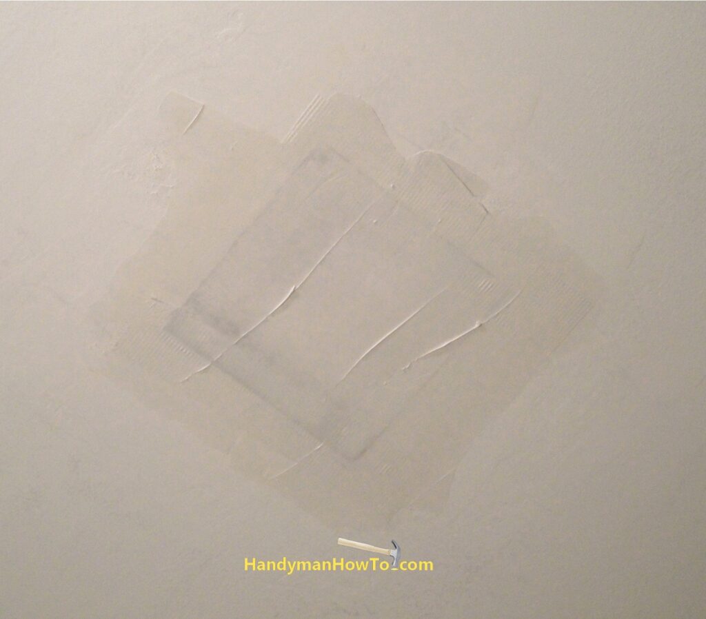 Drywall Ceiling Repair: Fiberglass Tape and Drywall Joint Compound