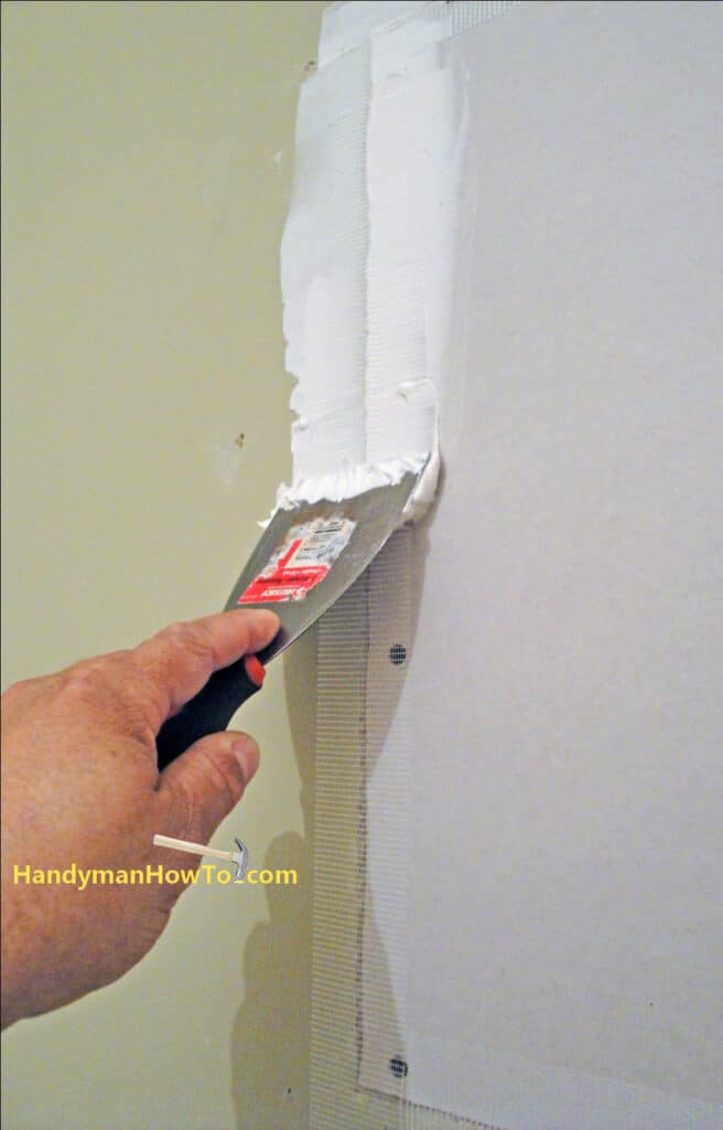 Drywall Finishing: Drywall Joint Compound over Fiberglass Tape
