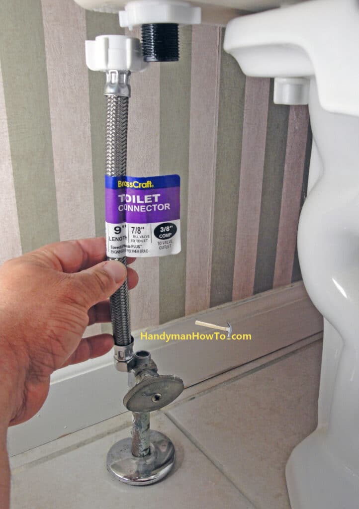 Toilet Repair: Brasscraft Toilet Connector Hose