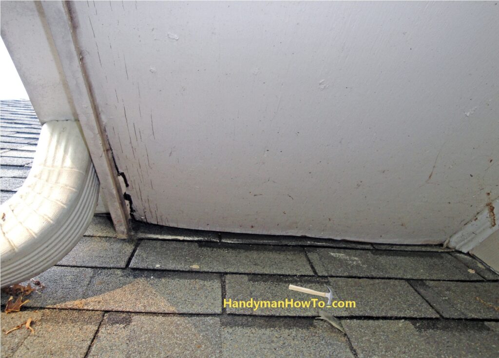 Rain Water Damage to Fascia and Soffit