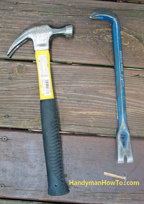 Hammer and Nail Puller/Pry Bar