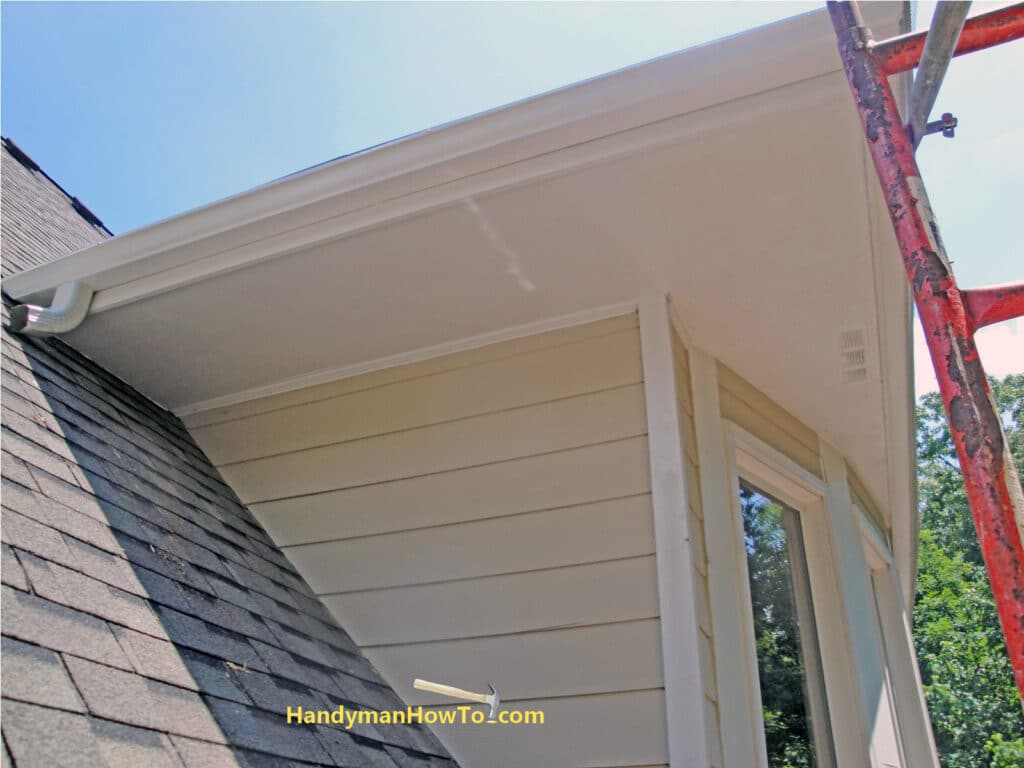 Soffit and Fascia Repair after Painting