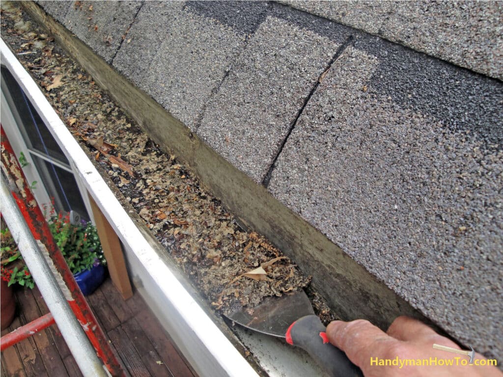 Gutter Cleaning with a 3