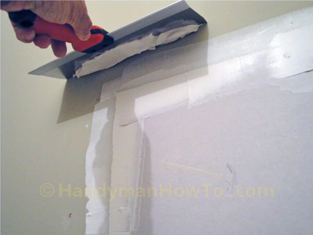 Drywall Repair Panel Finishing: Feather Coat with 12