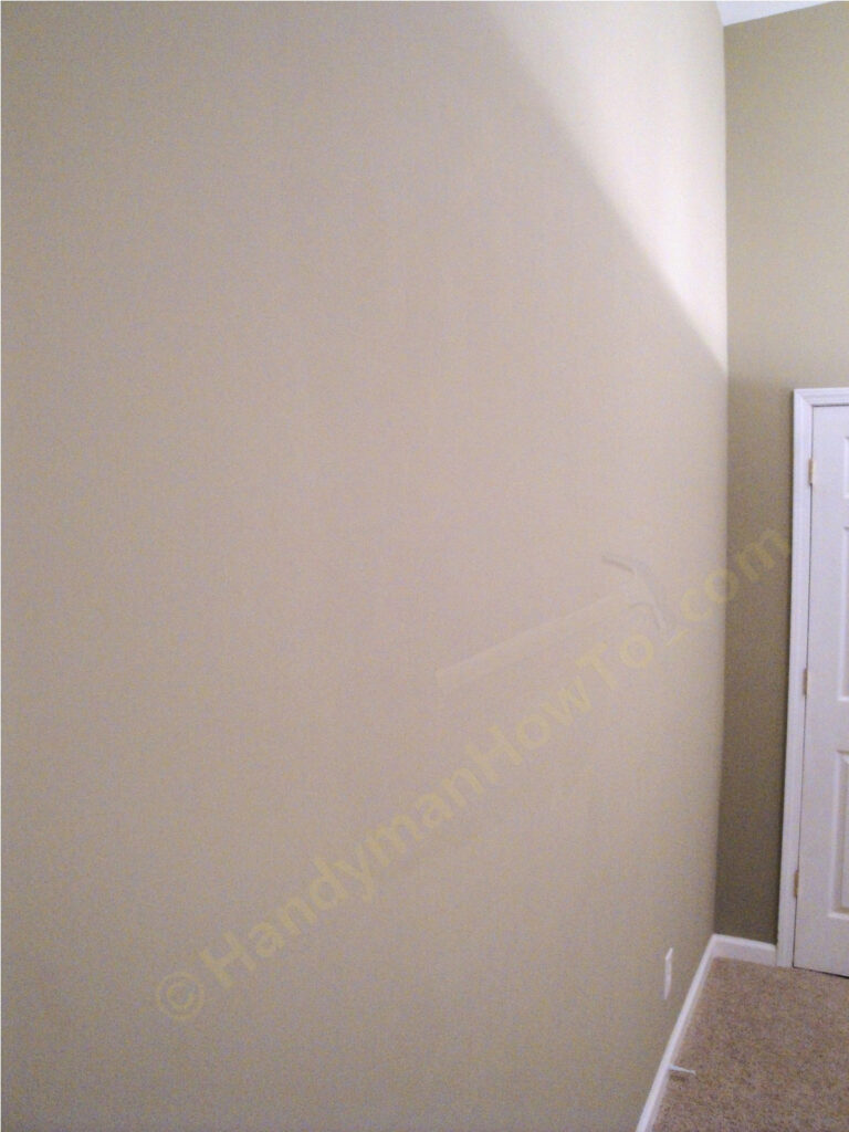 Drywall Repair Panel after Painting