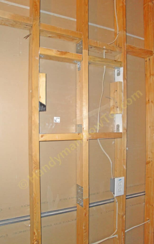 Load Bearing Wall Stud Repair: 2x4 Splice Stud and Drywall Repair Panel