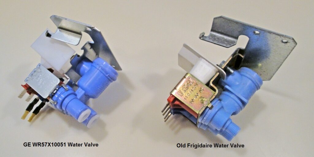 Refrigerator Water Supply Valve Side View - GE WR57X10051