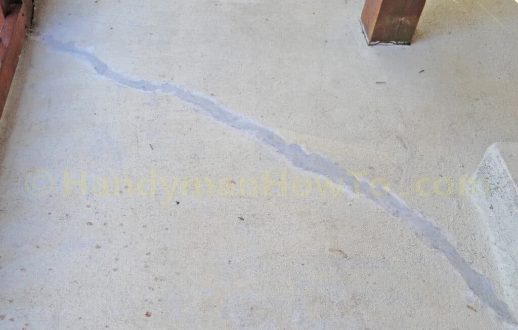 Cracked Concrete Slab Repair with Emecole 555 Fast polyurea