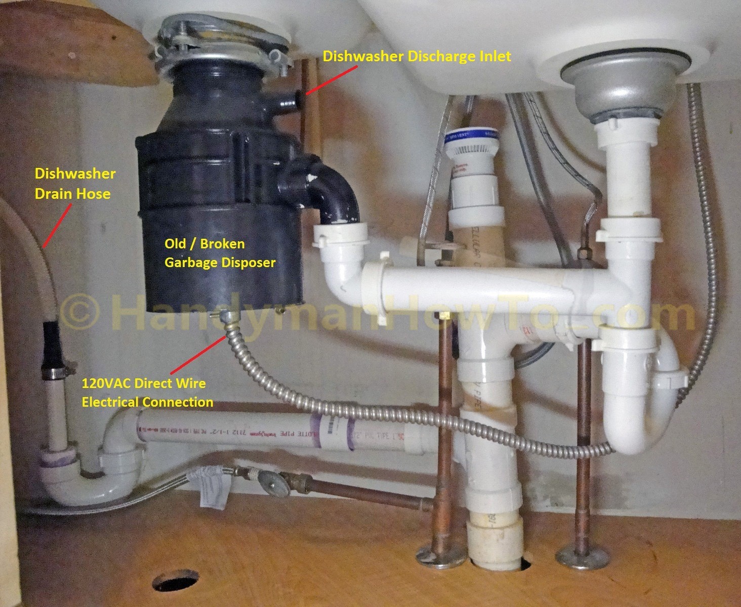 How To Replace A Garbage Disposal Part 2
