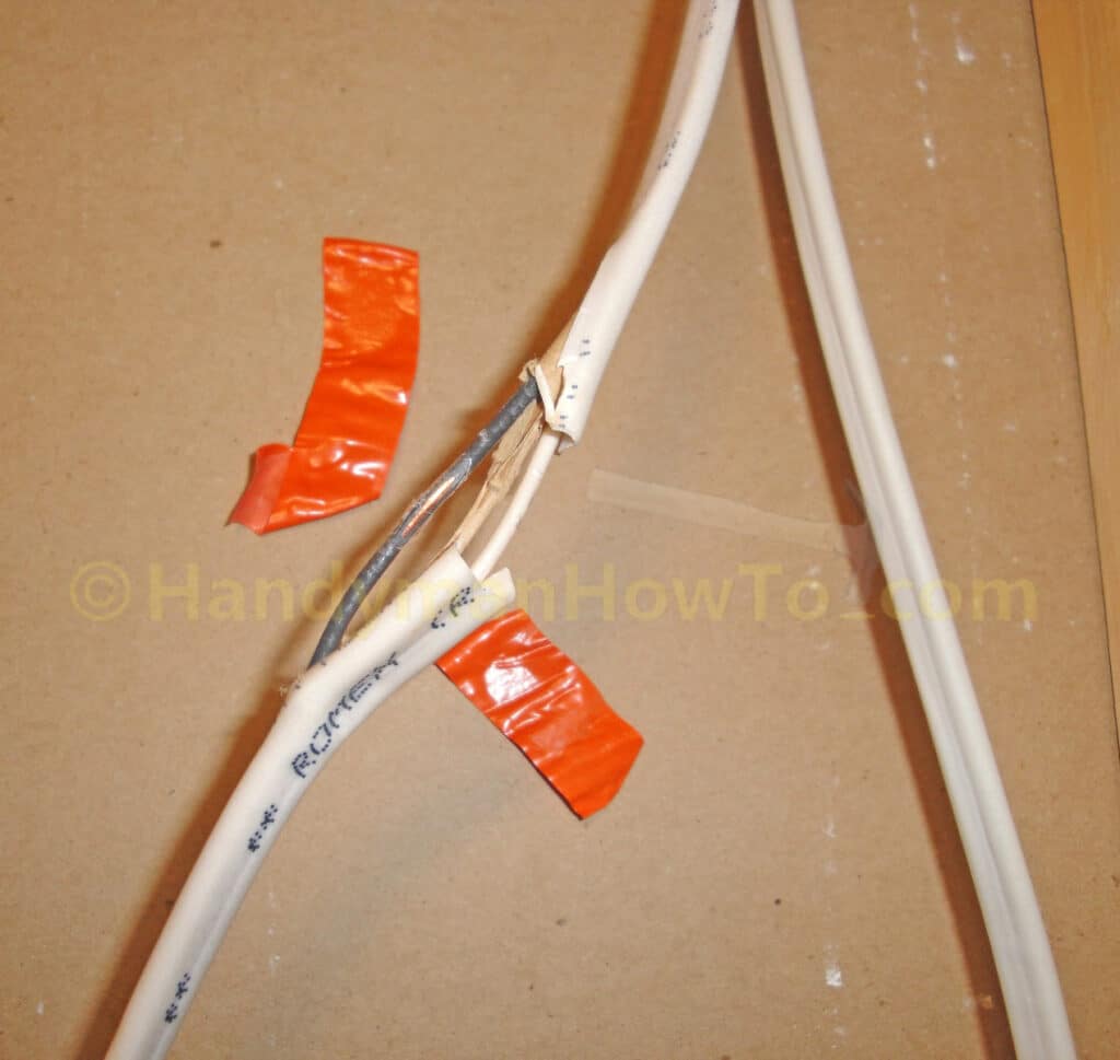 NM 14/2 Wire - Damaged Insulation