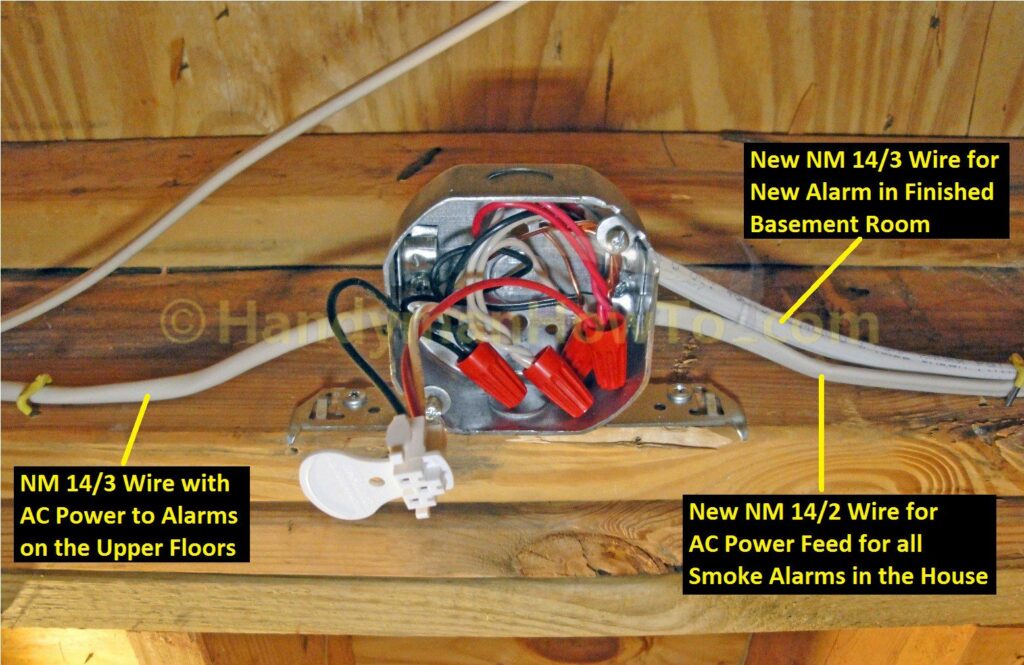 Octogonal Ceiling Box Smoke Alarm Wiring