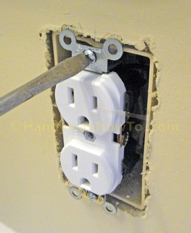 Mount the Electrical Outlet in the Wall Box