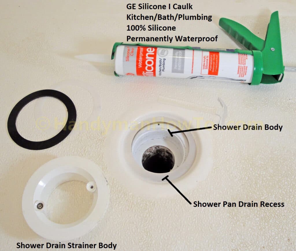 Shower Drain Repair: Install the New Gasket and Strainer Body