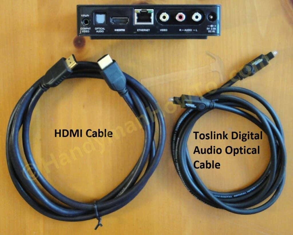 Roku XDS - HDMI and Optical Audio (Toslink) Cables 