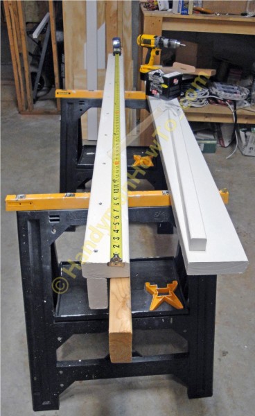 Build a Porch Rail: 2x4 Subrail and Side Rail Assembly