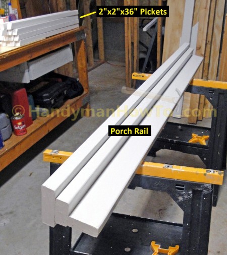 Build a 2x6 Porch or Deck Rail: Top Rail and Pickets