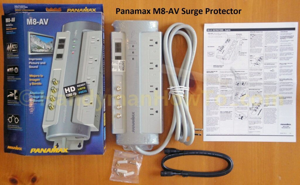 Panamax M8-AV Surge Protector