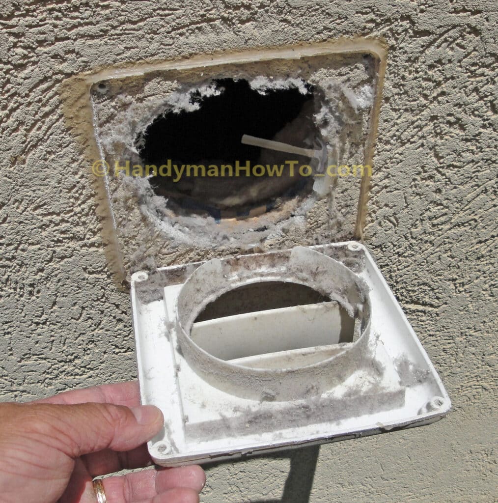 Remove the Dryer Vent from the Wall