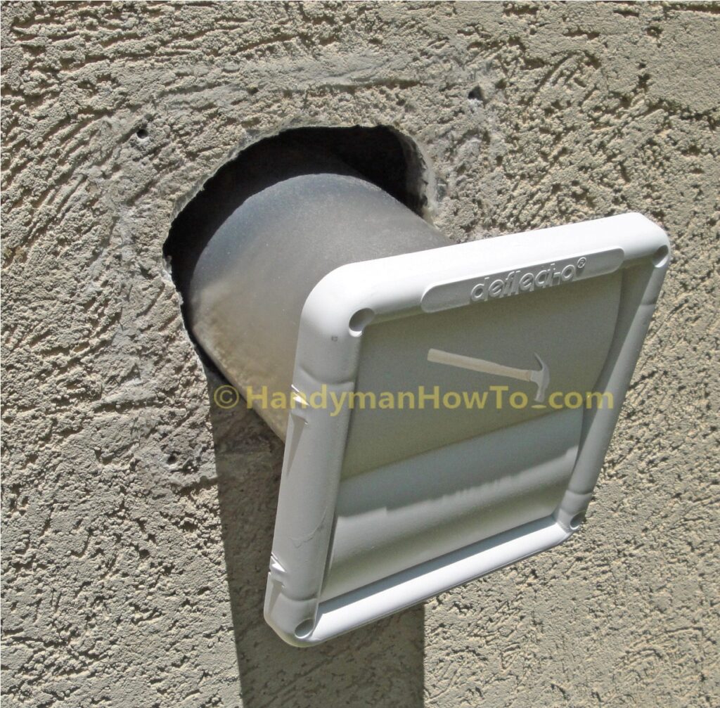 Install the New Dryer Vent
