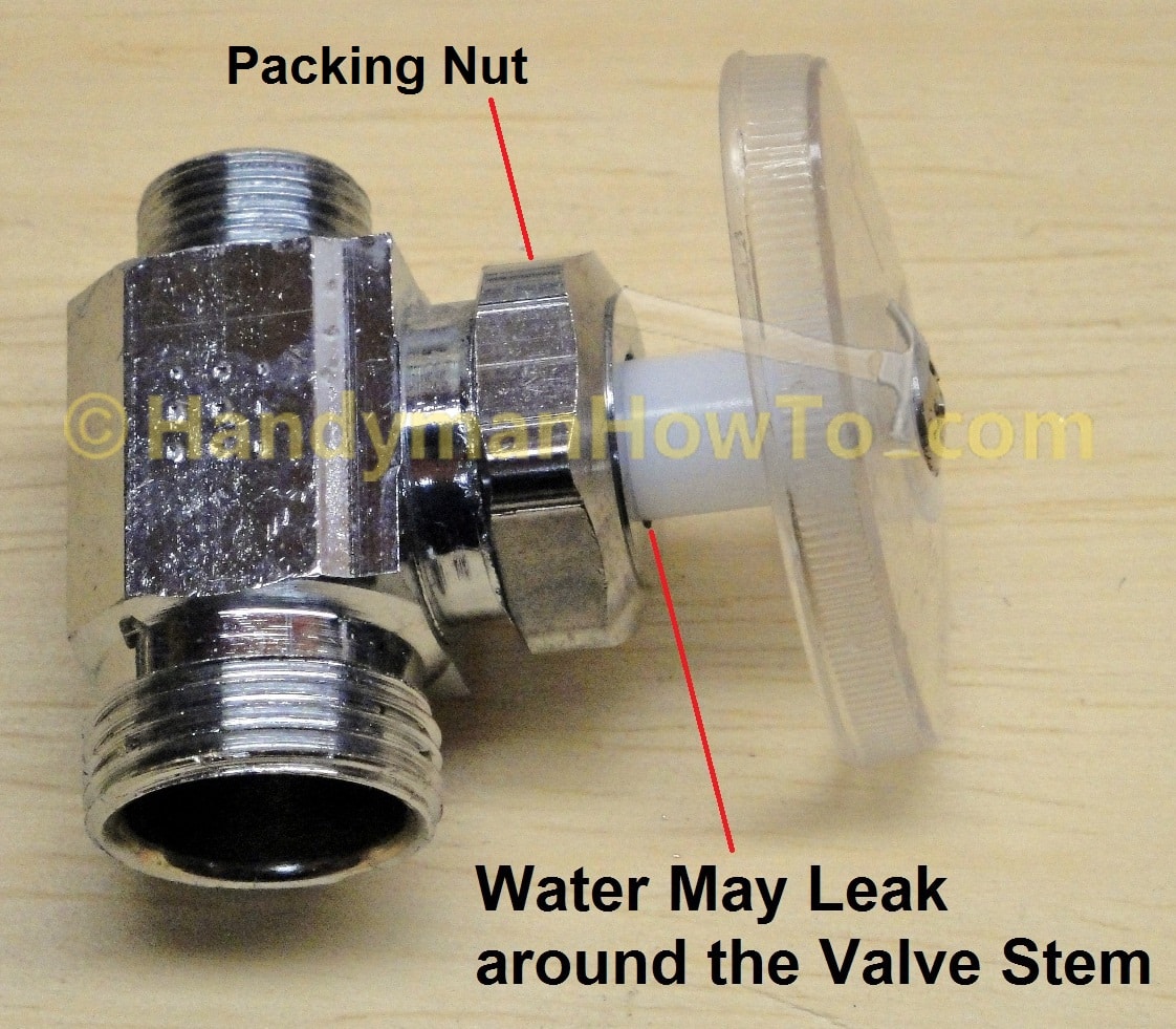How To Fix A Leaky Toilet Water Shutoff Valve