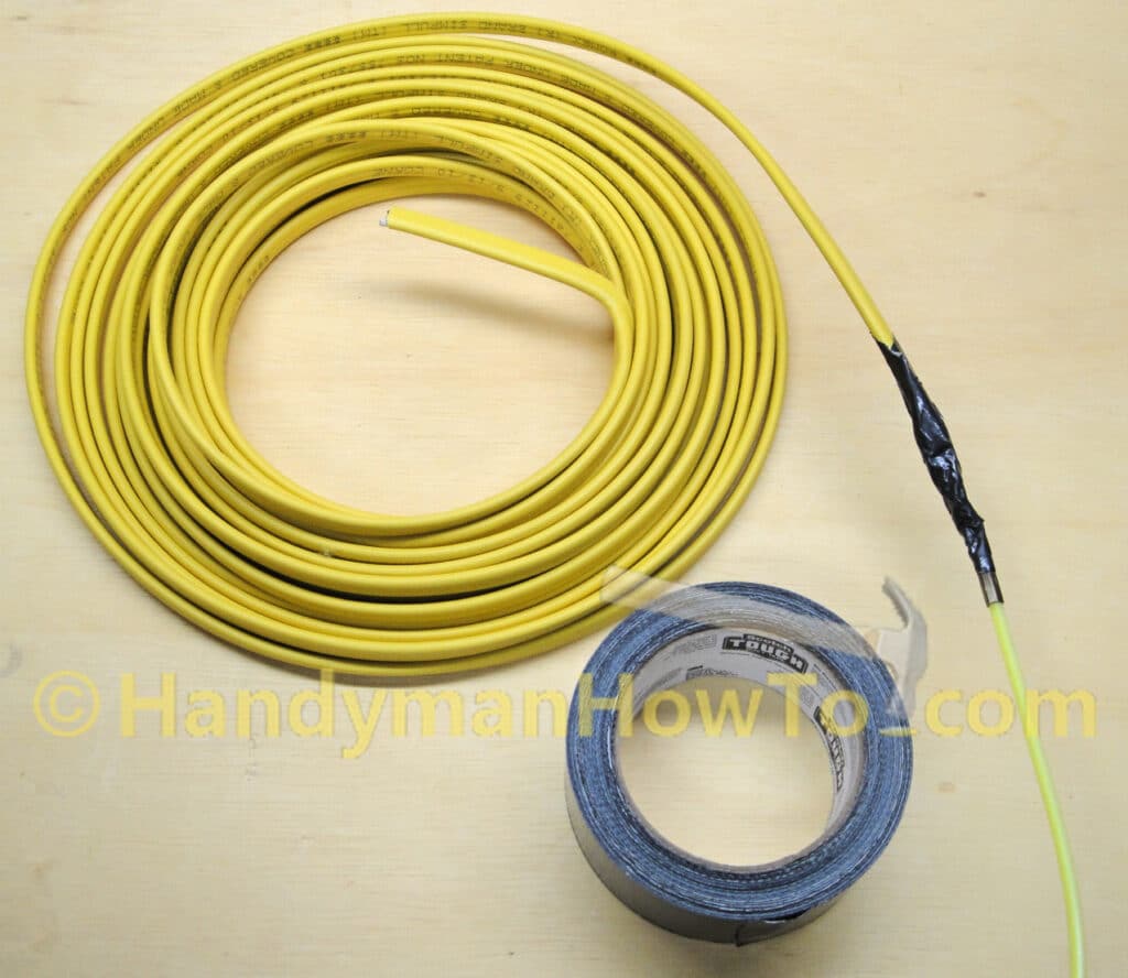 Branch Circuit Wiring: Fish Tape and NM-B Cable