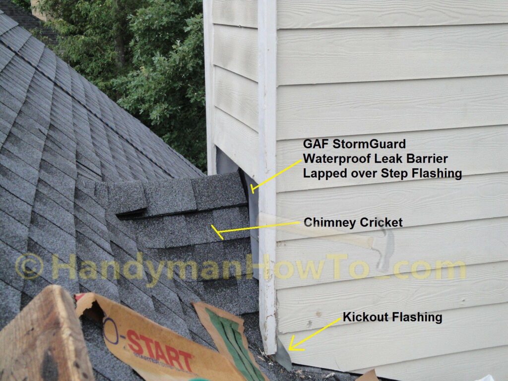 Hail Damaged Roof Replacement: Part 2 - Chimney - HandyManHowTo