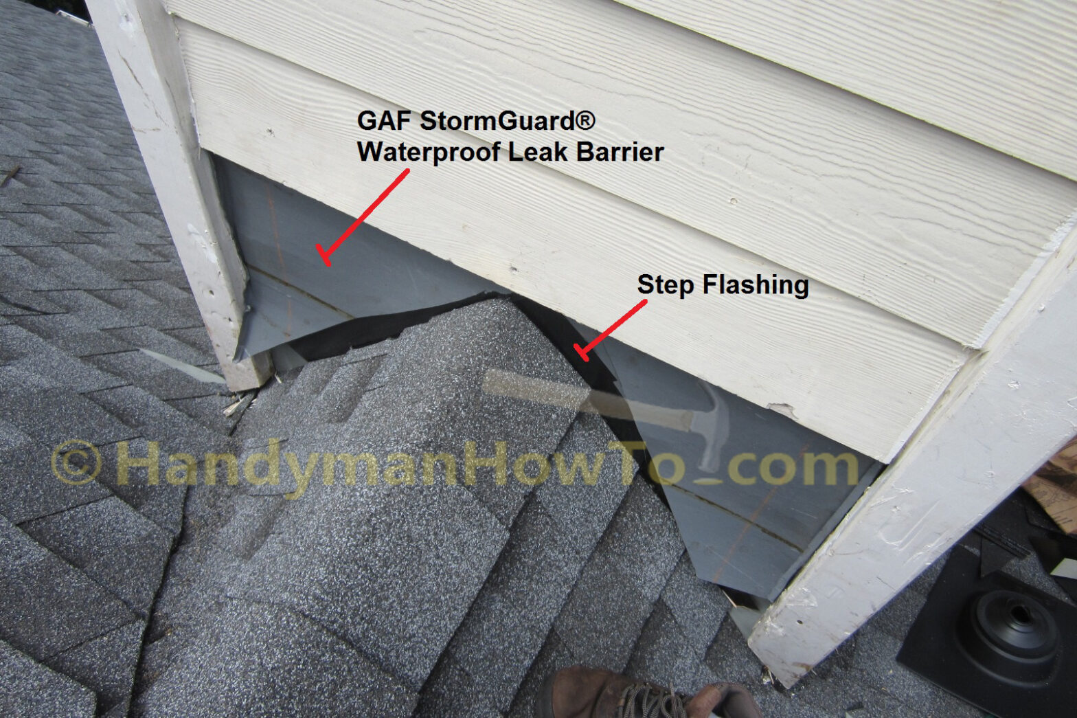 Hail Damaged Roof Replacement: Part 2 - Chimney - HandyManHowTo