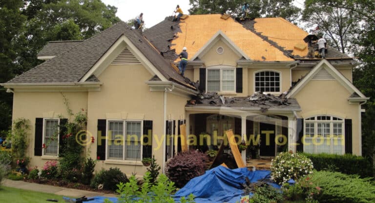Hail Damage Roof Replacement: Shingle Tear Off