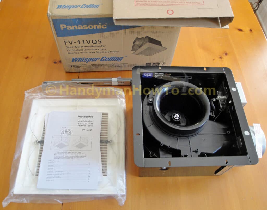 Panasonic WhisperCeiling Ventilation Fan Kit FV-11VQ5